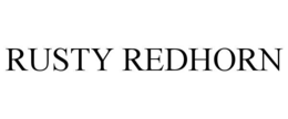 rusty redhorn