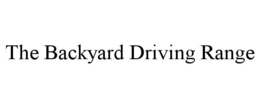 the backyard driving range