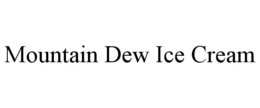 mountain dew ice cream