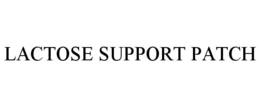 lactose support patch