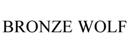 bronze wolf