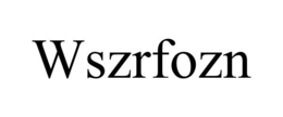 wszrfozn