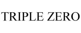 triple zero