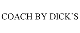 coach by dick’s