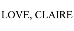 love, claire