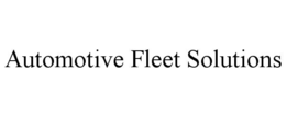 automotive fleet solutions