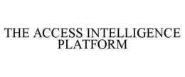 the access intelligence platform