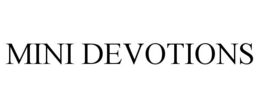 mini devotions