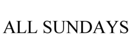 all sundays