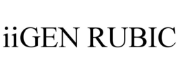 iigen rubic