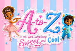 a-to-z let's learn something sweet and cool