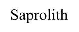 saprolith