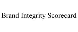 brand integrity scorecard