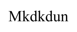 mkdkdun