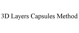 3d layers capsules method