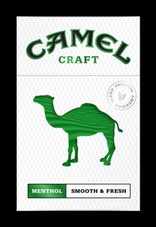 camel craft premium american blend menthol smooth & fresh