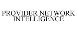 provider network intelligence