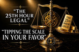 "the 25th hour legal" "tipping the scale in your favor"
