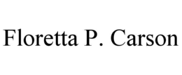 floretta p. carson