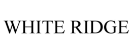 white ridge