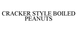 cracker style boiled peanuts