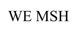 we msh