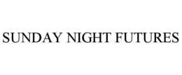 sunday night futures