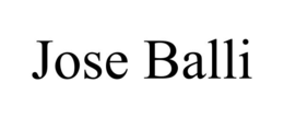 jose balli