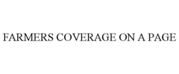 farmers coverage on a page