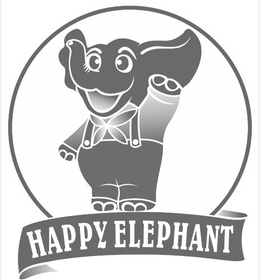 happy elephant