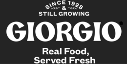 since 1928 & still growing giorgio real food, served fresh