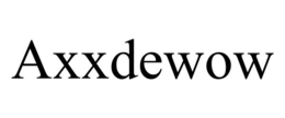 axxdewow