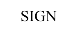 sign