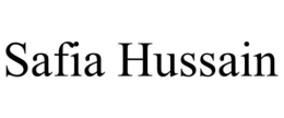 safia hussain