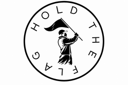 hold the flag