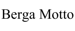berga motto