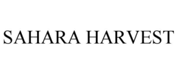 sahara harvest