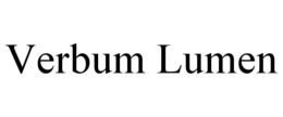 verbum lumen