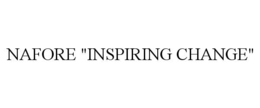 nafore "inspiring change"