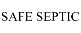 safe septic