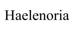 haelenoria