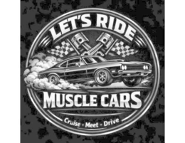 let's ride muscle cars cruise meet drive