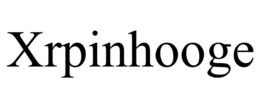 xrpinhooge