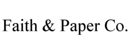 faith & paper co.