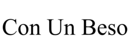 con un beso