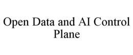 open data and ai control plane