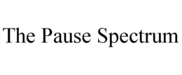 the pause spectrum
