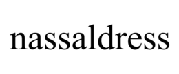 nassaldress