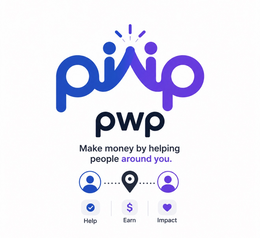 pwp make money by helping people around you. help $ earn impact