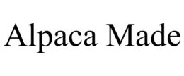 alpaca made